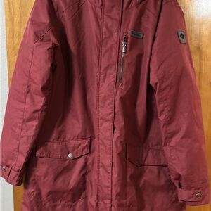Columbia Burgundy Jacket